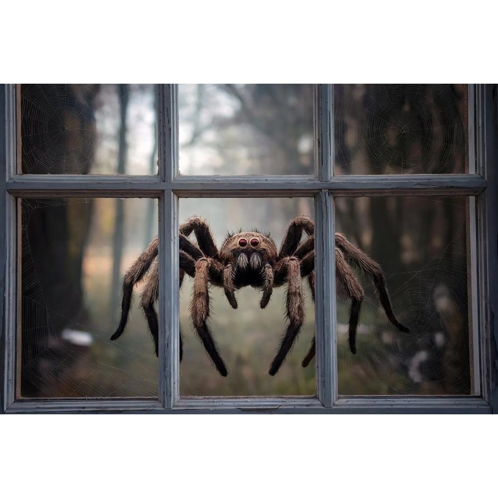 Dark Vintage Witch Halloween Posters Haunted House Pumpkin Girl Creepy Mansion Canvas Painting Wall Art Pictures Home Room Decor