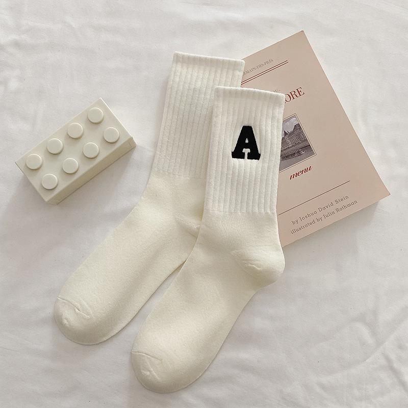 Dámské ponožky ke kolenům se žraločím vzorem - Bavlna, Proti zápachu, Univerzální, Influencerský styl pro podzim/zimu.