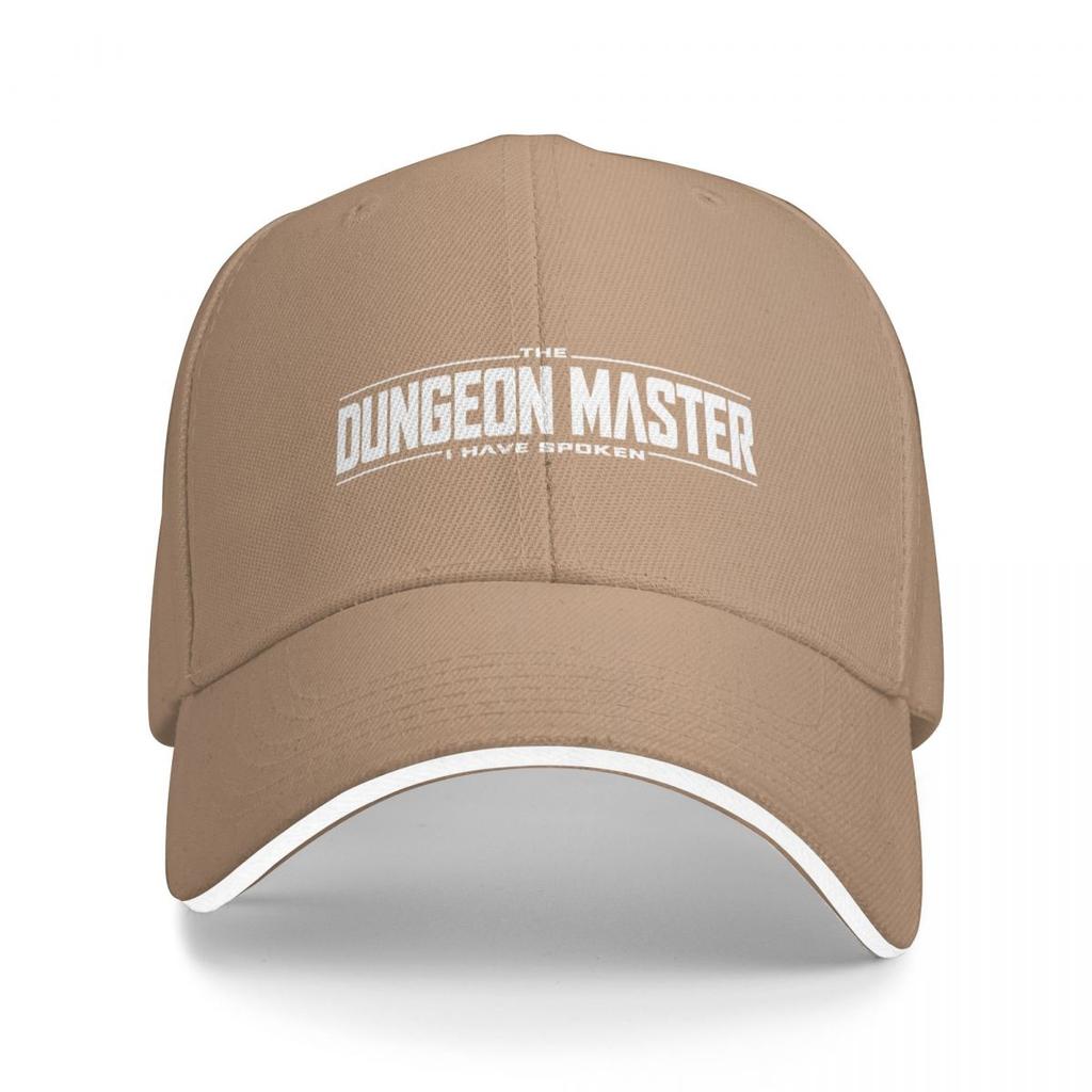 Dungeon Master I Have Spoken Baseball Cap Hut Mann Luxus Tee Hüte Sonnenhüte für Frauen Unisex