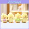 Adorable Plush Duckling Keychain Cute And Quirky Stuffed Toy With Soft Fur And Fun Colors