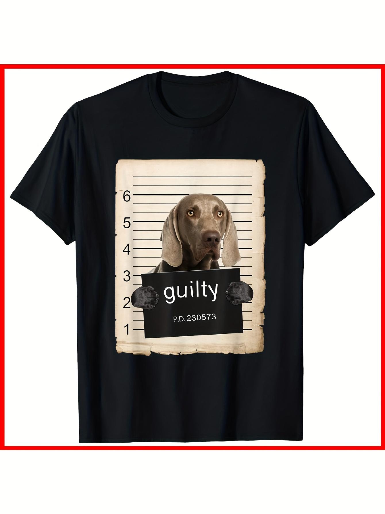 

T-Shirt y2k Weimaraner Dog Mug Shot S