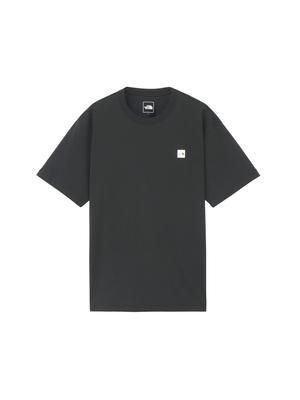 North Short Sleeve Small Box Logo Tee Quick Dry Electrostatic Care UV Care Black XL [The Face] Men's