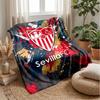Sevilla FC Soft Flannel Fleece Blanket Lightweight Cozy Warm Throw Blanket For Sofa Bed Home Decor