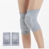1Pair Sports Compression Knee Pads Elastic Knee Protector Thickened Support Dancing Volleyball Training Knees Brace