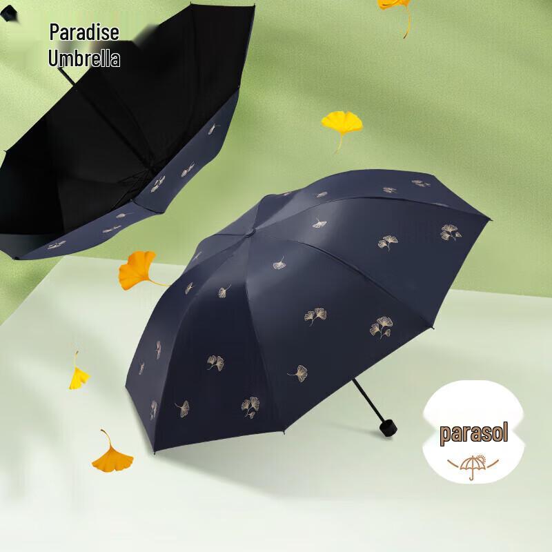 Paradise UV Protection Three-Fold Sun & Rain Umbrella