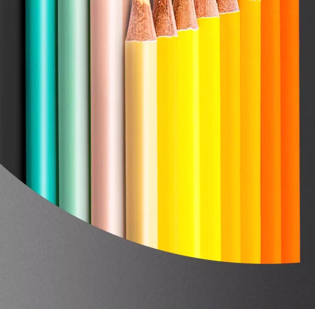 Cross-border Brutfuner 180 Oil-Based Non-Water-Soluble Colored Pencils for Art and Graffiti Drawing.