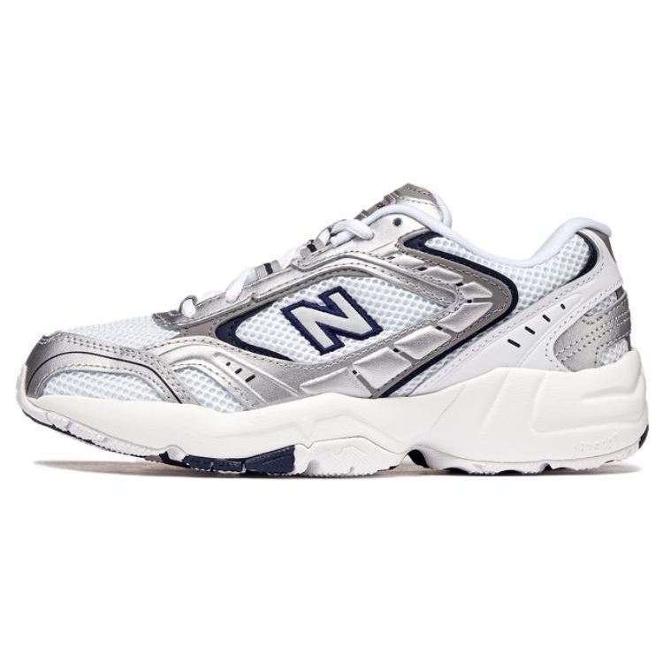 New Balance 452 White Silver Black Women s WX452SA 37.5