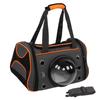 Pet Carrier Breathable Portable Cat Bag with One Transparent Window Pad Shoulder Strap50x27x29cm /