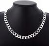 FULL Silver Chain Men' Chain 13mm 925 SILVER DIAMOND SET