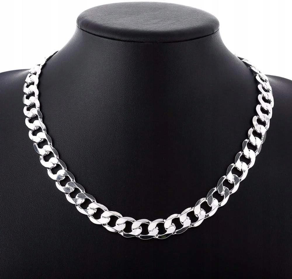 FULL Silver Chain Men' Chain 13mm 925 SILVER DIAMOND SET