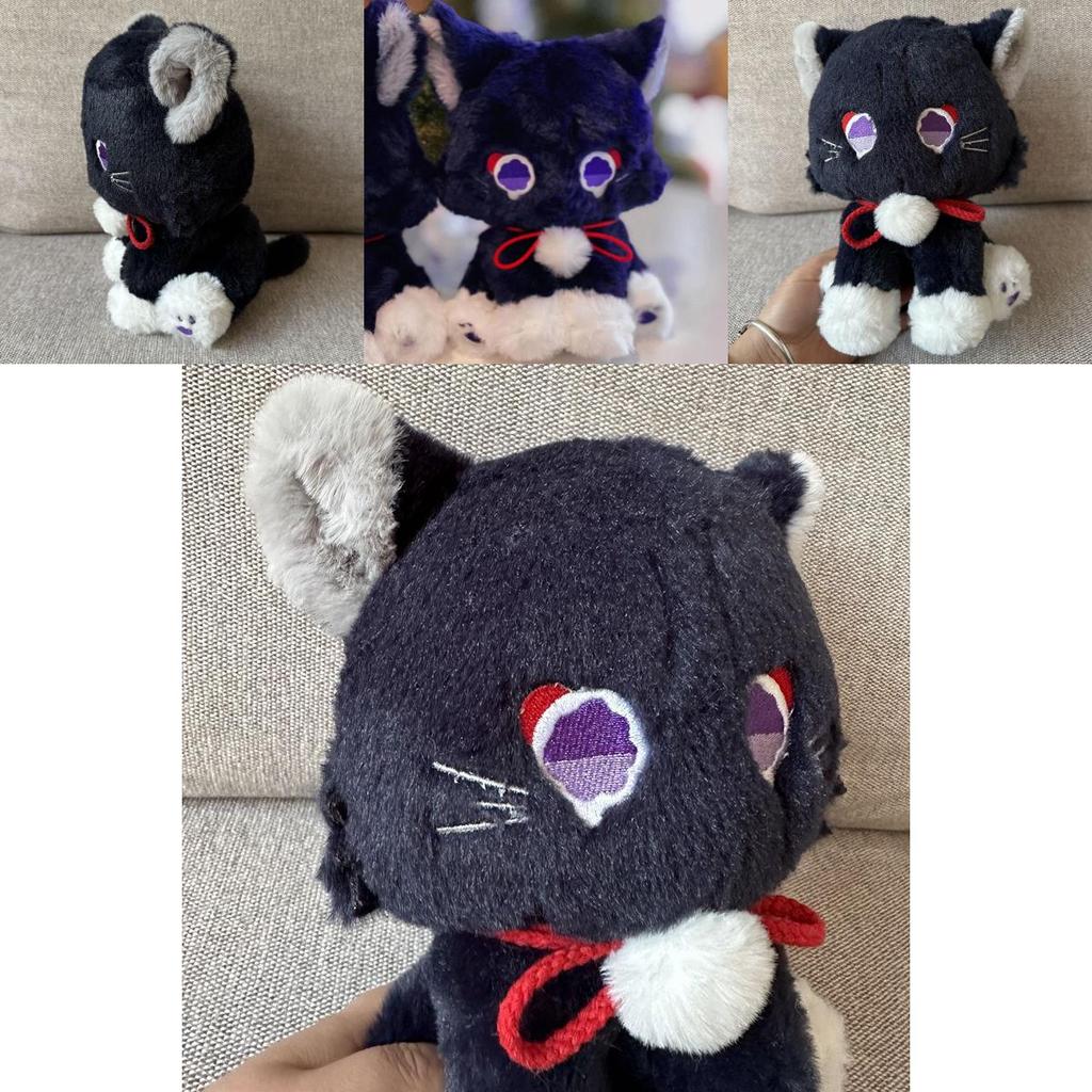 Genshin Impact Kunikuzushi Plush Toy Cat Soft Stuffed Doll Kids Gift