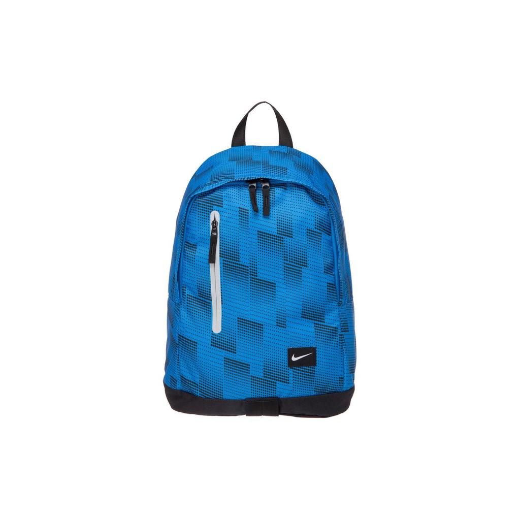 Nike Fashionable Minimalist Trendy Sports Zipper Backpack Unisex Backpacks Blue BA4856-435