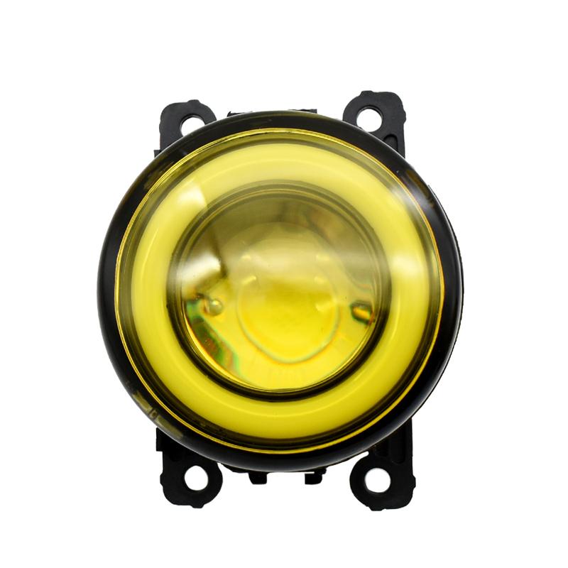 2pcs/set Daytime Running Light Fog Light Angel Eye Fog Lamp Assembly H11 LED 12V For Ford Fusion Estate JU 2002-2008