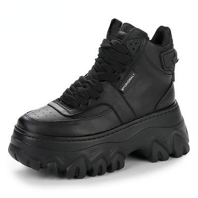Women's Sneakers Winter Platform Women's Shoes Chunky Sole Sneakers Height Increasing Women Boots Thick Sole Woman Spring Autumn