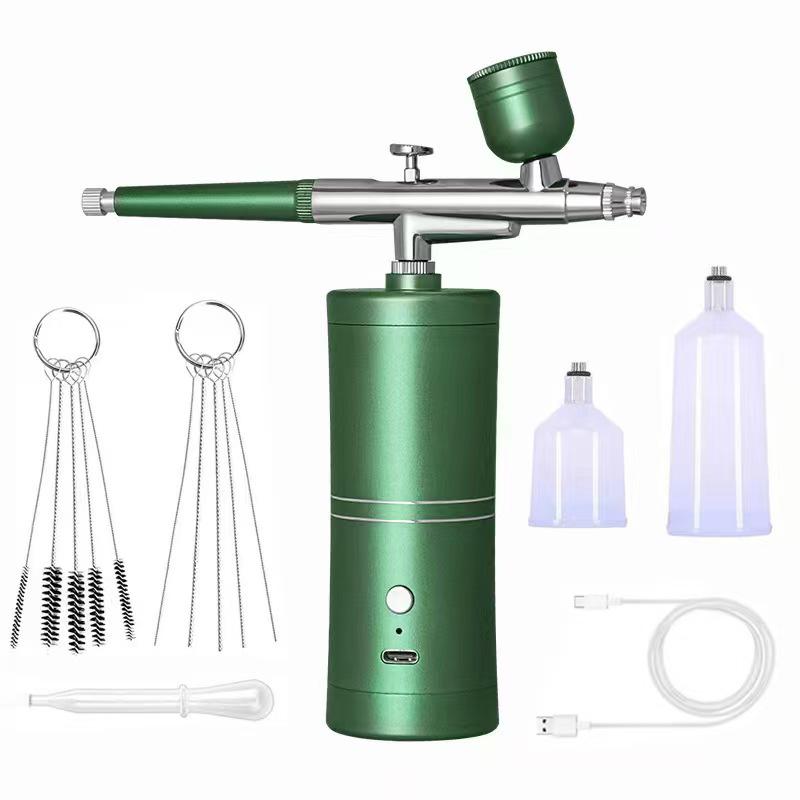 High-Pressure Nano Oxygen Injector & Airbrush Hydration Instrument for Beauty & Nail Art