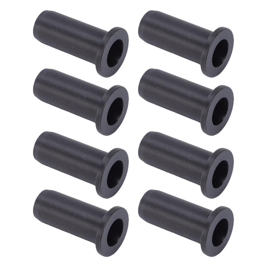8PCS Oar Lock Socket Insert Nylon 1Celsius2 Inch Protective Sleeve Oar Lock Socket Bushing for Boat Hardware