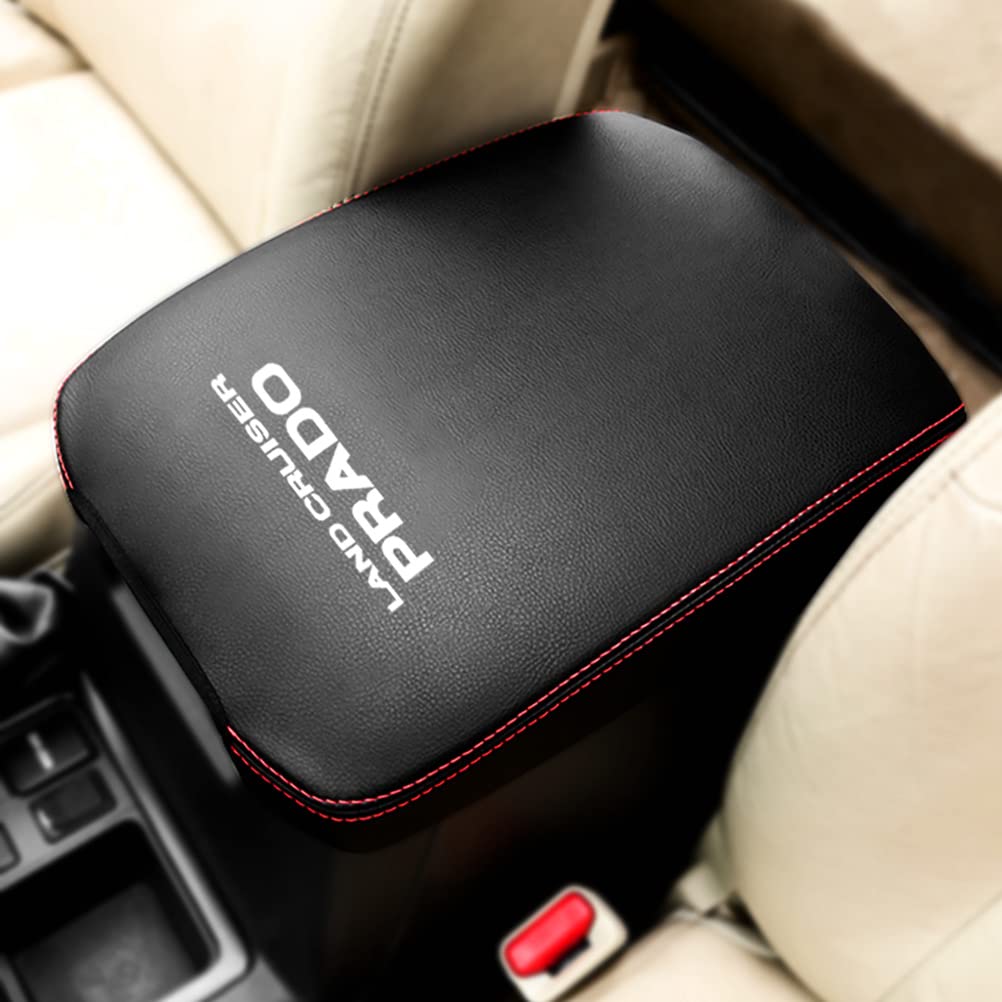 

Kayafar Чехол на подлокотник для Toyota Land Cruiser Prado 150, консольный бокс, подлокотник, кастомный интерьер, совместимый с серией Prado 150, чехол, чёрный