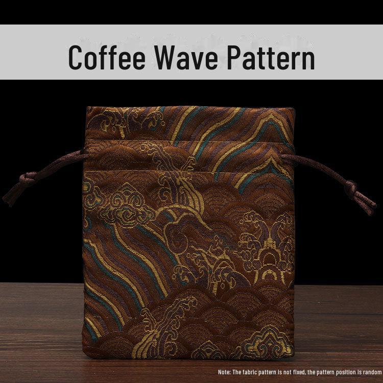 "Chinese Brocade Jewelry Drawstring Gift Bag"