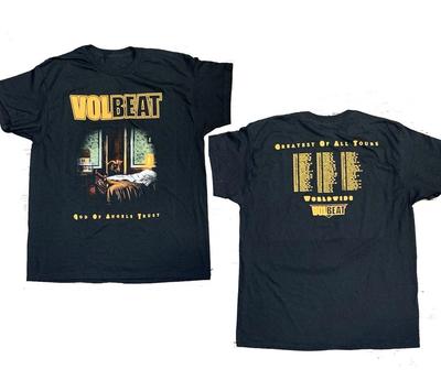 NEU!!! Volbeat 2025 God Of Angels Trust Konzerttour S-5XL T-Shirt Unisex T-Shirt