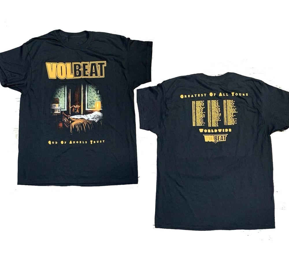 NEW!!! Volbeat 2025 God Of Angels Trust Concert Tour S-5XL T-Shirt Unisex T-Shirt XXXXL