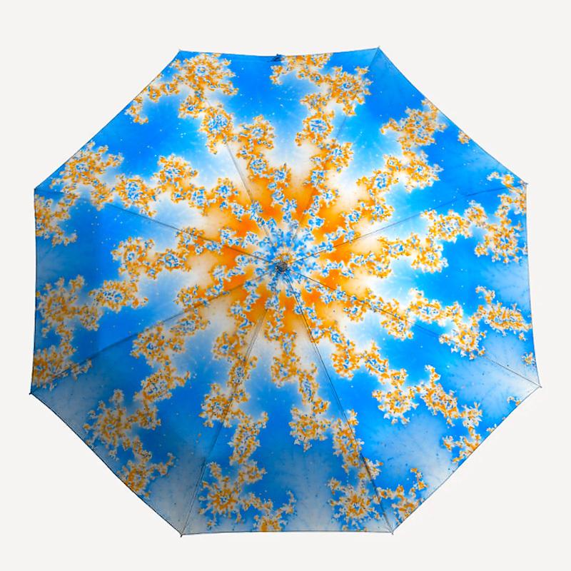 

1pc Snowflake Pattern Folding Umbrella, Durable, Suitable for Outdoor Activities or Rain, Suitable for Commuting yy251027132