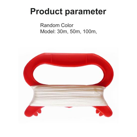 30/50/100m Kite Line String Winder D Shape Multi-function Winder for Children