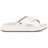 UGG Emily Patent Leather Shoe Slipper White Women's 1107896-WHT