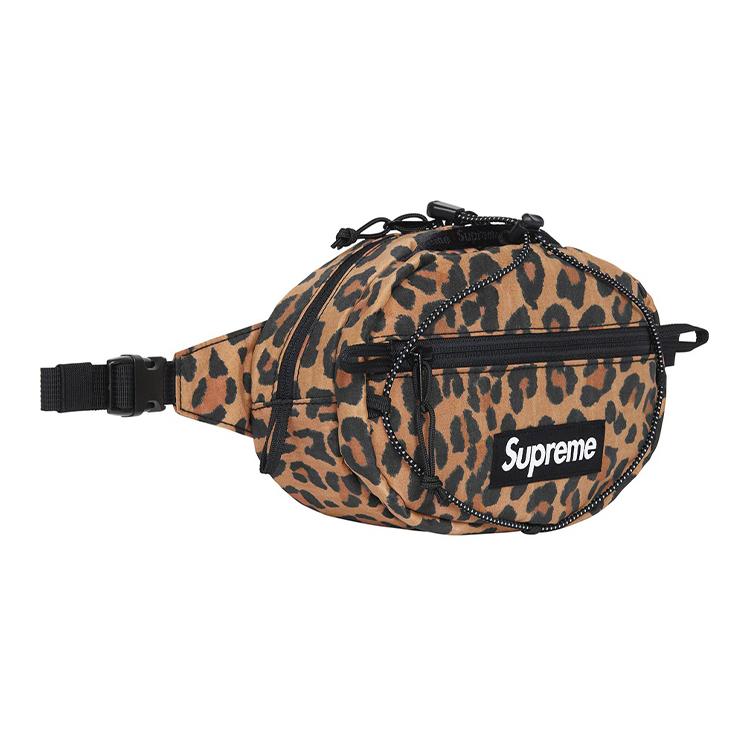 Supreme FW20 Nylon Sling Bag, Shoulder Bag, Crossbody Bag, Fanny Pack Regular Unisex Black SUP-FW20-049