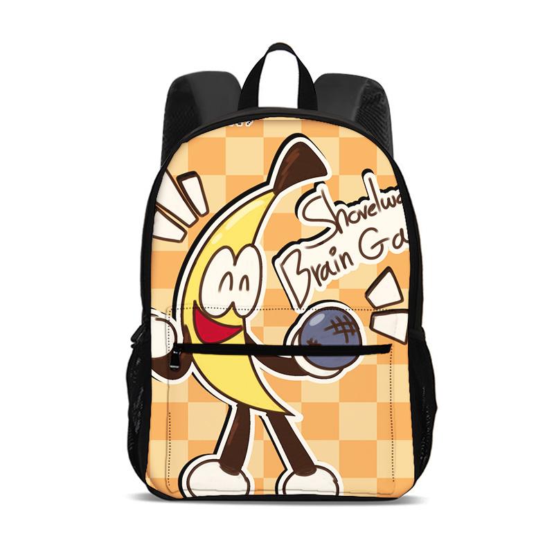 Shovelware Jeu de Cerveau Sac à Dos Sacs d'École Grande Capacité Sacs pour Étudiant Sac à Dos pour Garçons Filles Meilleur Cadeau