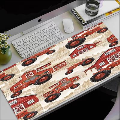 Truck Theme Mouse Pad, Non Slip Rubber Base, Multifunctional Office & Home Decor, Perfect for Workspace Personalization.