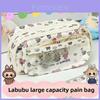 Estuche para lápices Pain Bag Labu Forrado de Gran Capacidad para Estudiantes y Niñas
