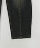 Akeusi Craft Centerline Over Balloon Fit Wide Denim Pants (Dark Blue)