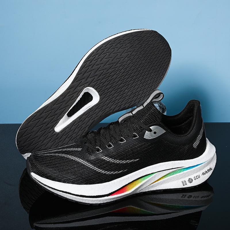 

2025 full palm carbon board new Feidian 4C running shoes men s and women s shoes non-slip, shock-absorbing and breathable professional racing sports 45 чёрный