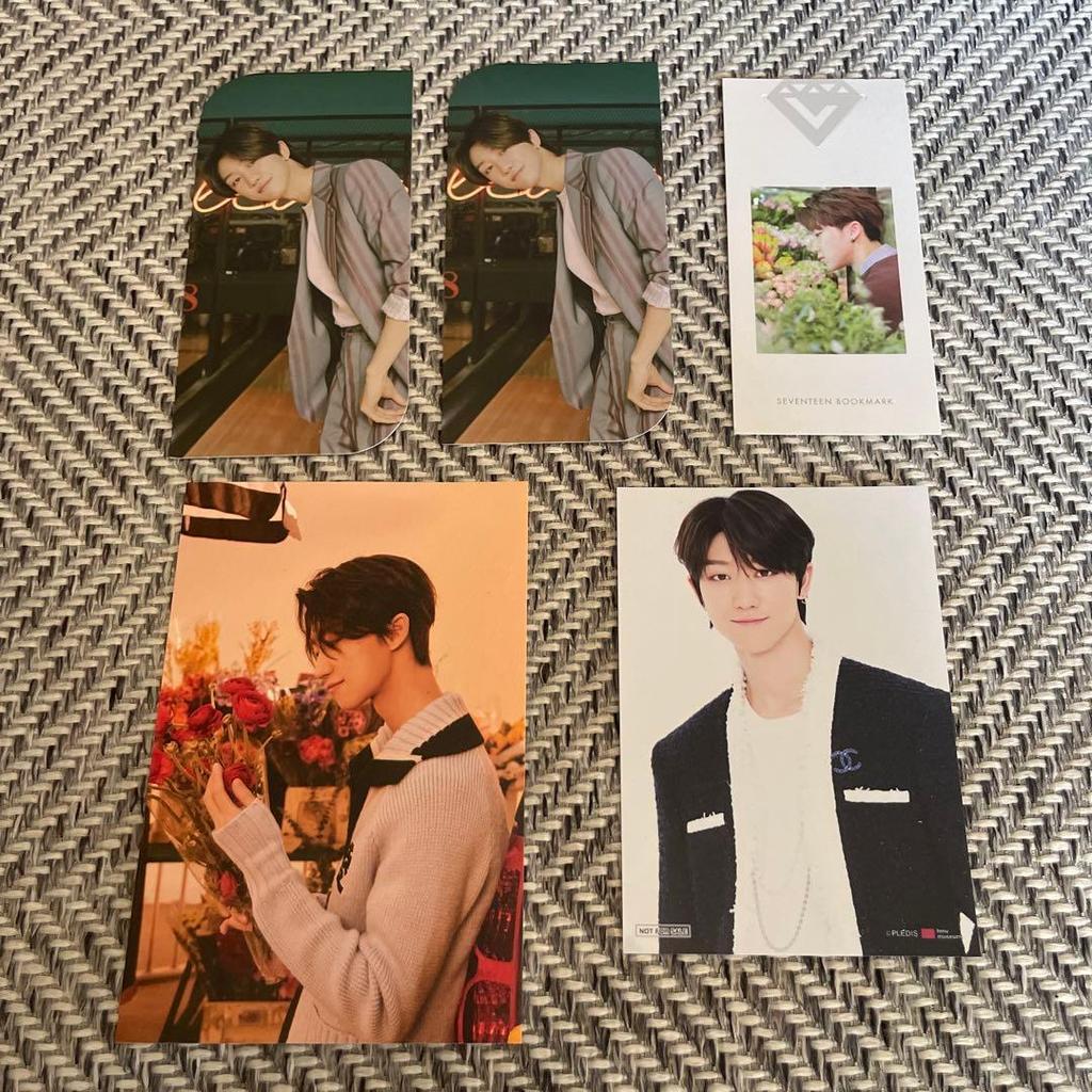 Used SEVENTEEN THE8 Photocard Set Bundle