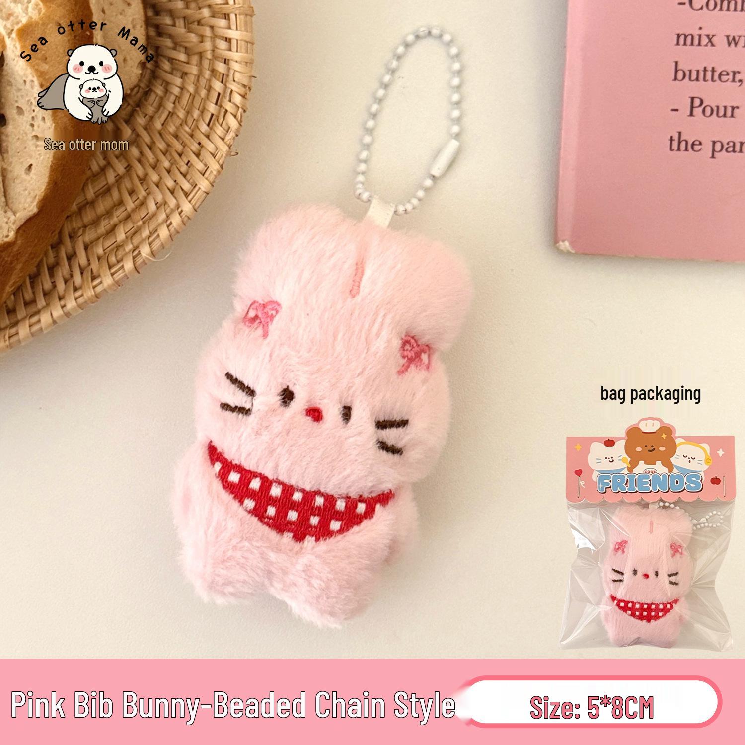 Плюшевый подвесной брелок-медвежонок и кролик Tengyi: Универсальный брелок-украшение для милой девочки