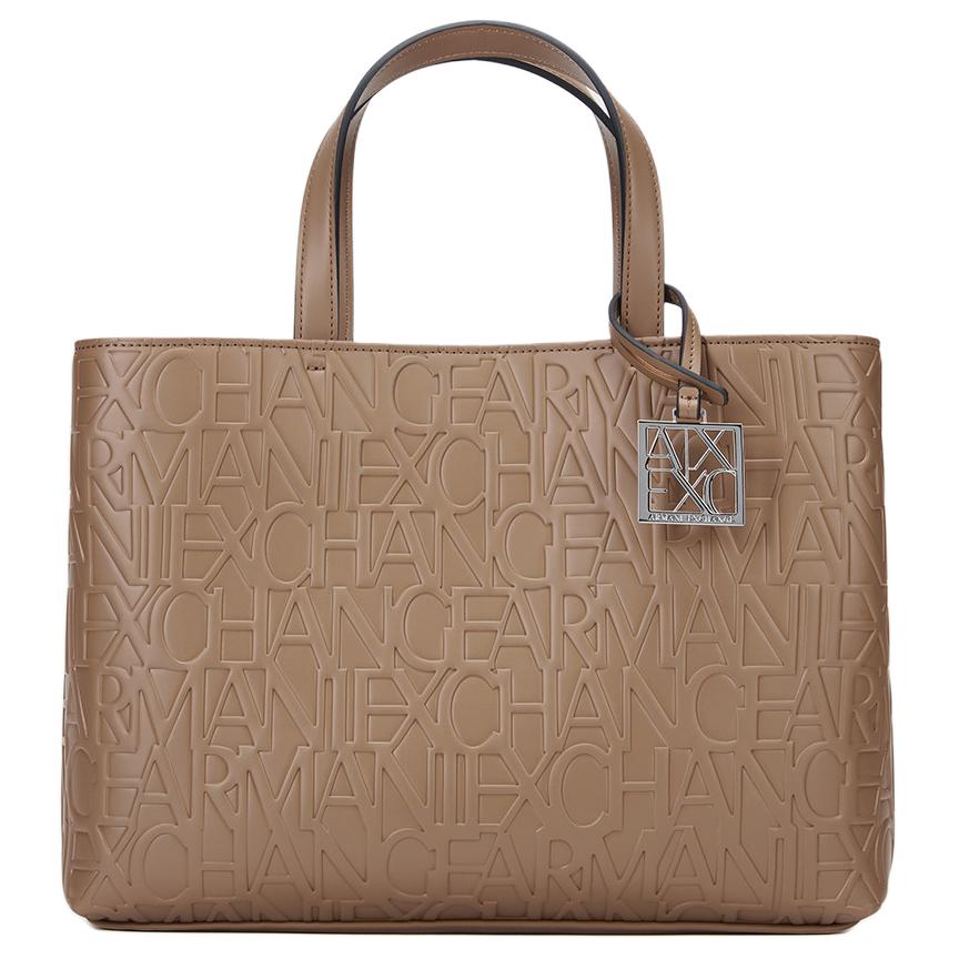 

Новая сумка-тоут ARMANI EXCHANGEAE PU, сумка для покупок, сумка на плечо, женская, коричневая 942646-CC793-14949 33.0*15.0*23.1CM