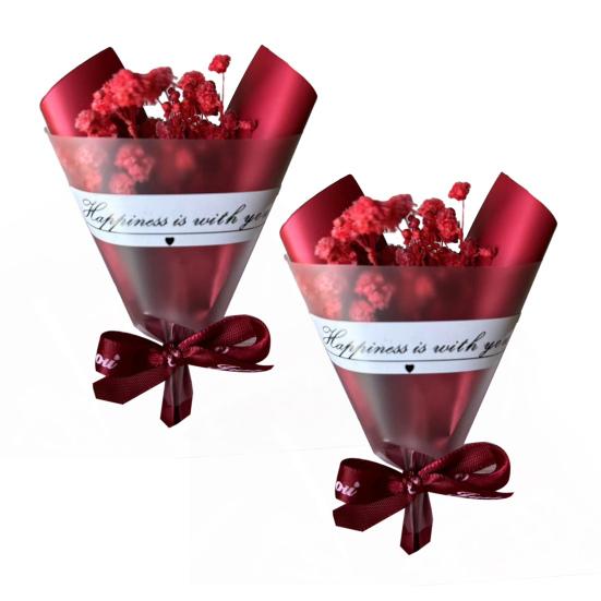 Mini Bukususzonych Kwiatów Naturalna Gipsówka Kwiaty Hurtowo Gipsówka Bukiet Kwiatowy do Rękodzieła Akcesoria Fotograficzne Prezent Zaproszenia Dekoracja