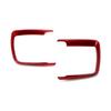 Red Headlight Switch Surrounding Decorative Trims For BMW 2 3 4 Series X5 X6