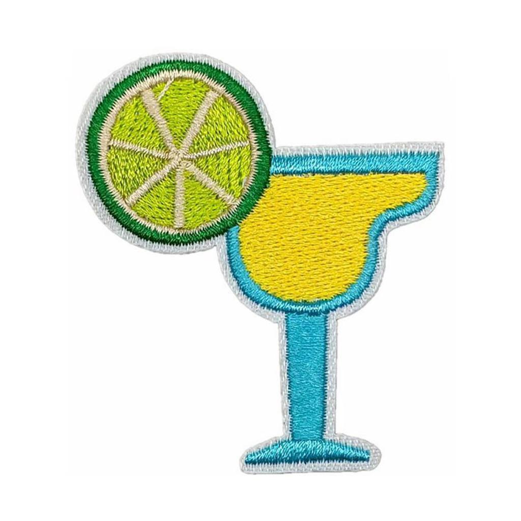 Beach Theme Embroidered Iron On Patches Embroidery Applique Patches Iron On Clothing Repair Patches for Clothes Jackets