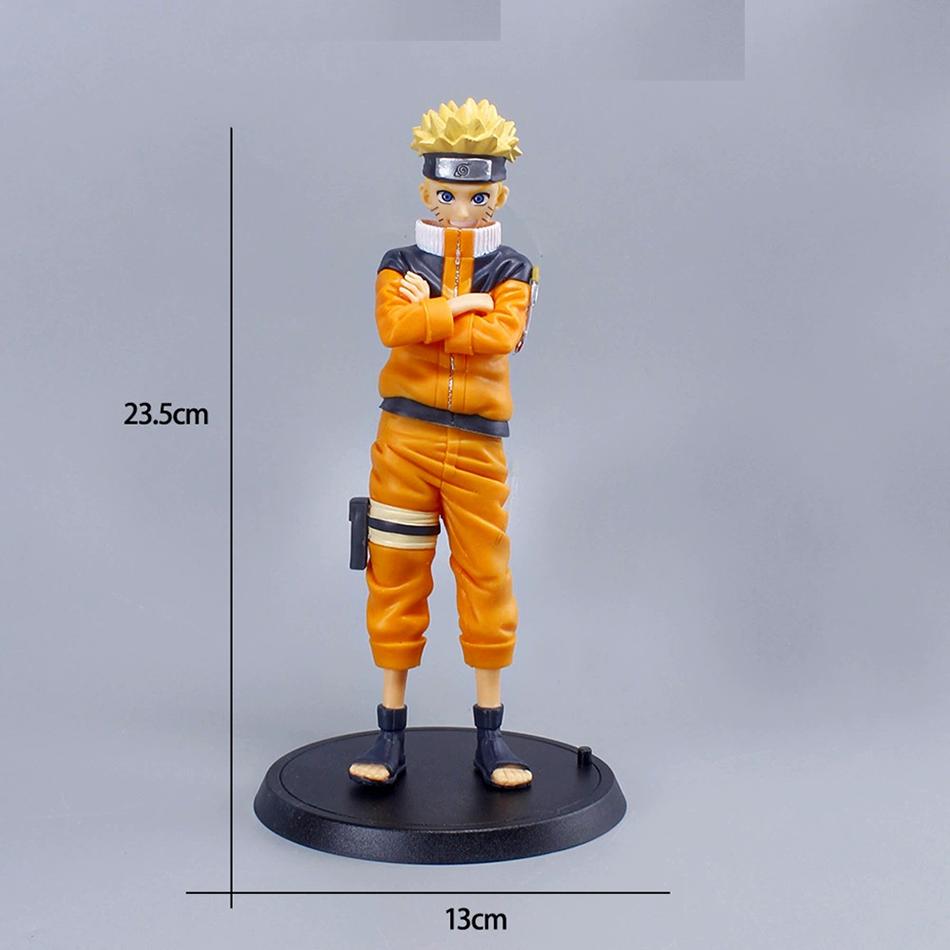 20cm Bandai Naruto Anime Figürü Shippuden Uchiha Sasuke Hatake Kakashi Namikaze Minato Aksiyon Figürü Koleksiyon Model Oyuncaklar Hediyeler