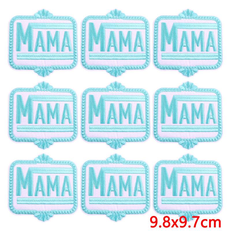 10Pcs/Lot Wholesale Fashion Cartoon Patch Iron On Patches On Clothes Letters Embroidered Patches For Clothing Applique Stickers
