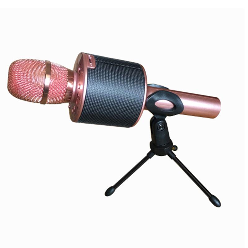 Microphone Stand Desktop Tripod Mini Portable Table Stand Adjustable Mic Stand