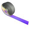 1m/3m/5m Colorful Reflective Fabric Ribbon Rainbow Polyester Ribbons for Sewing Shoe Bag Clothing Material 50mm Width