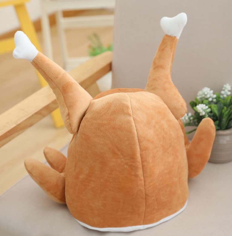 DOKiDOKi Chicken Turkey Headgear, Cosplay Costume, Hat, Photo Shoot, Christmas, Events, Parties, Halloween, Banquets, Christmas [Parallel Import]