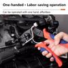 Cable Tie Fastener Stainlesss Steel Cable Tie Guns Metal Zips Tie Tightener for Fastening & Trimming Easy To Use