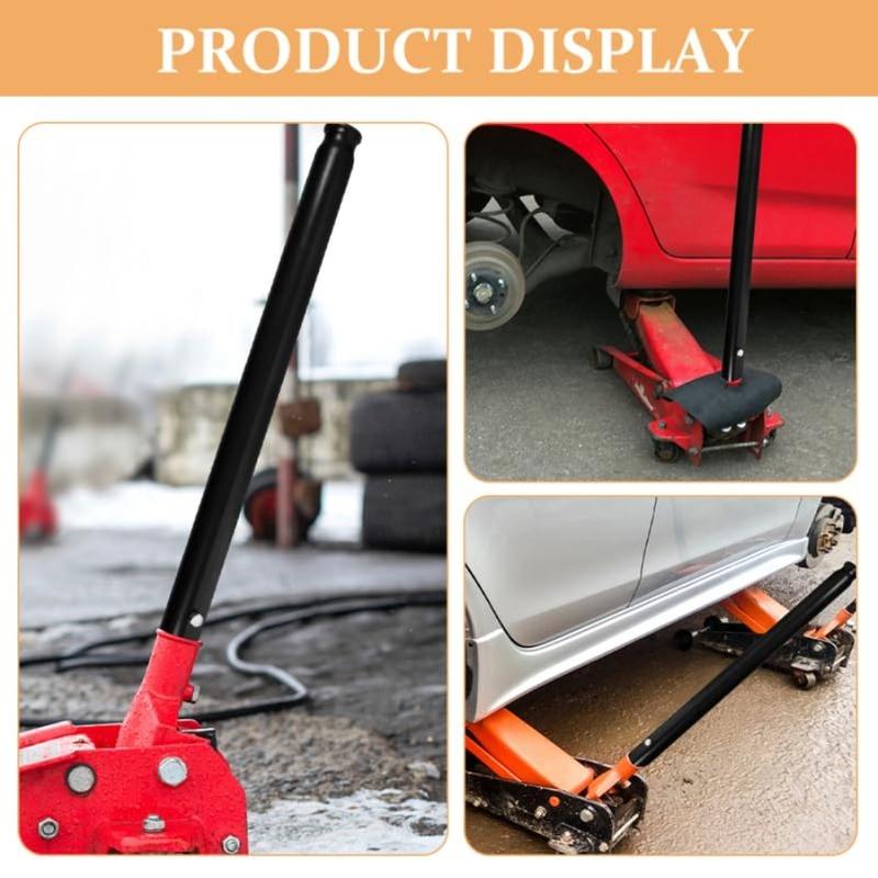 1 Set 3 Ton Floor Jack Handle Replacement Pole Lever Automotive Car Accessories for 3-Ton Horizontal Hydraulic Jack