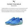 Puma Future 7 Play Sports Comfortable Low-Top Kids Football Shoes Kids Football Shoes Blue White 108019-01