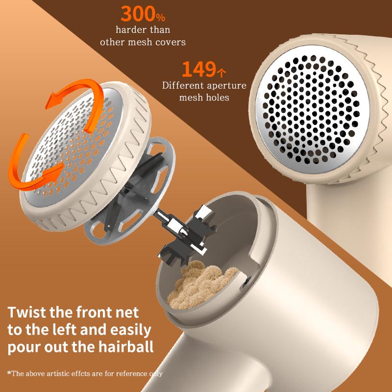 Portable Usb Lint Remover Electric For Clothes Rechargeable Hair Ball Trimmer For Sweater Fabric Shaver machine for clothes