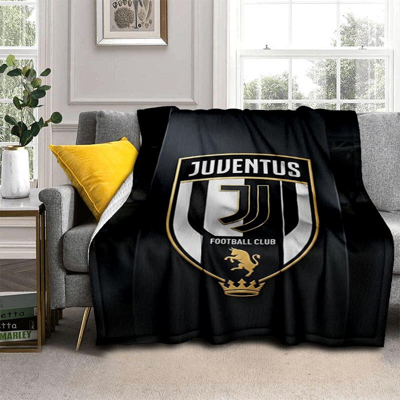 Juventus Football Club Logo Blanket Suitable For All Seasons Blanket Gift Bedroom Air Conditioning Blanket