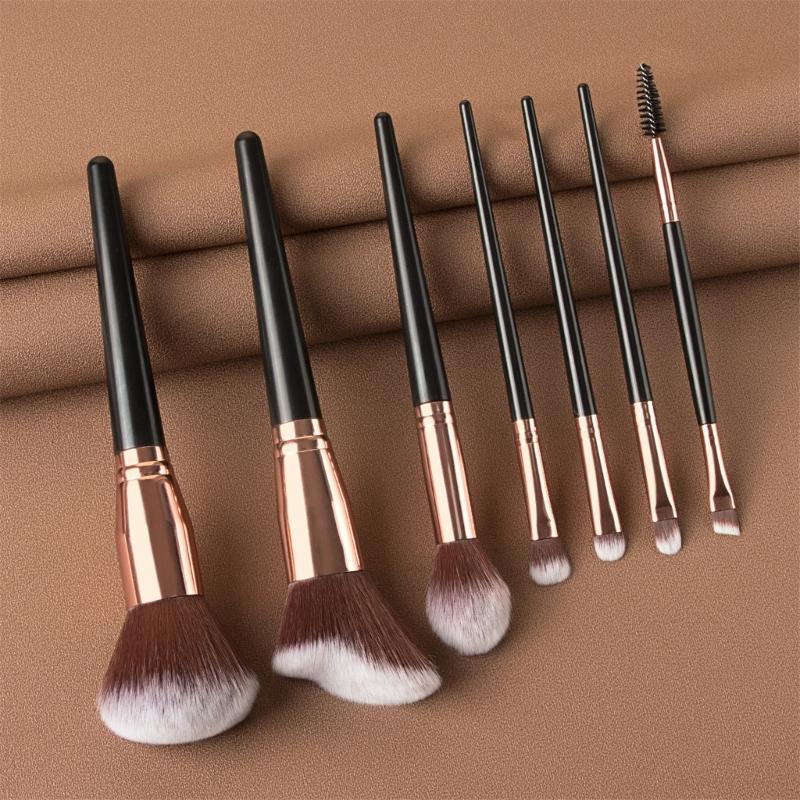7/10/15/20x Makeup Brushes Set Travel Brush Set Full Face Cosmetic Brush Set Eye Shadow Brush Powder Brush for Woman
